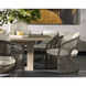 Toulon Stinson Cream Outdoor Dining Chair